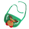 Dog and Cat Christmas Hat Scarf Bibs Christmas Costume Pet Supplies for Christmas and Birthday Party Wear