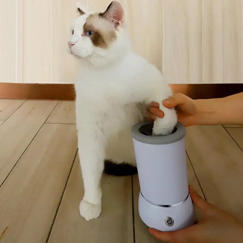 Automatic Dog Paw Cleaner Electric Pet Foot Washer Massager USB Charging for Small Medium Large Dogs Pet Foot Washer Cup