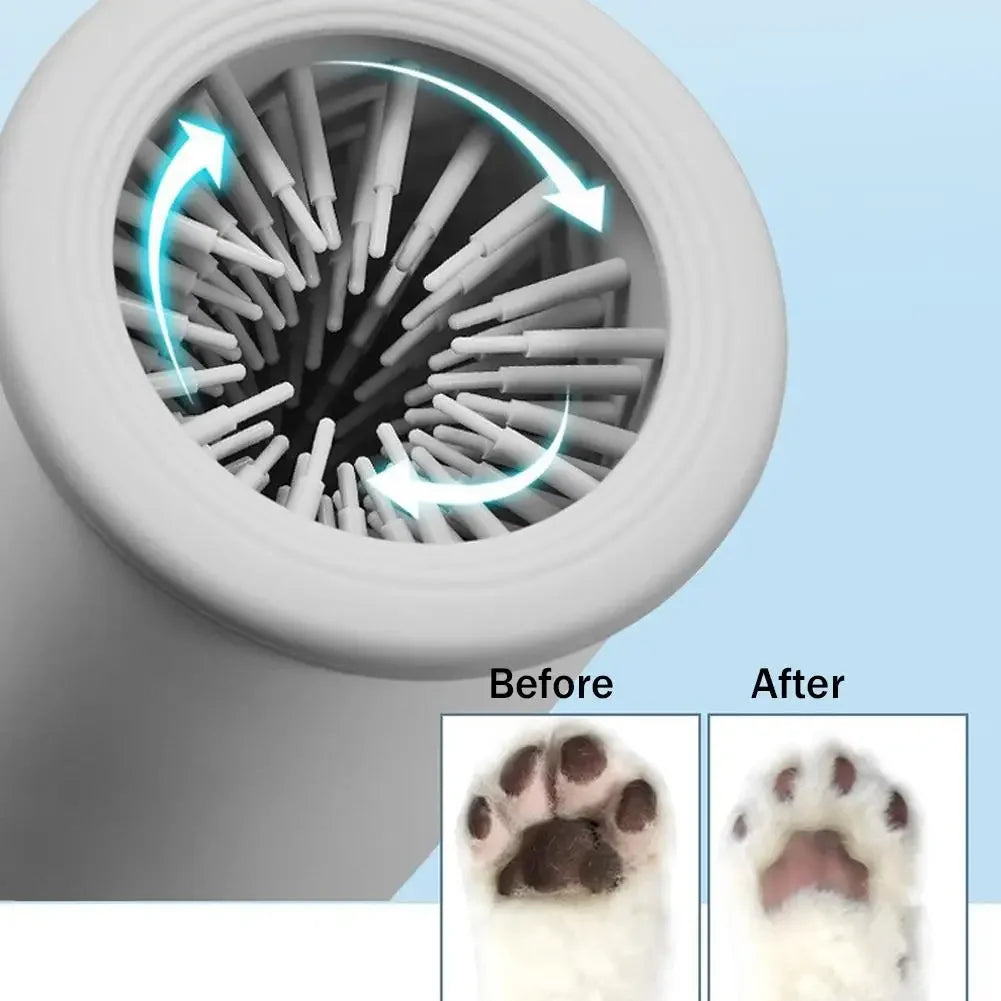 Automatic Dog Paw Cleaner Electric Pet Foot Washer Massager USB Charging for Small Medium Large Dogs Pet Foot Washer Cup