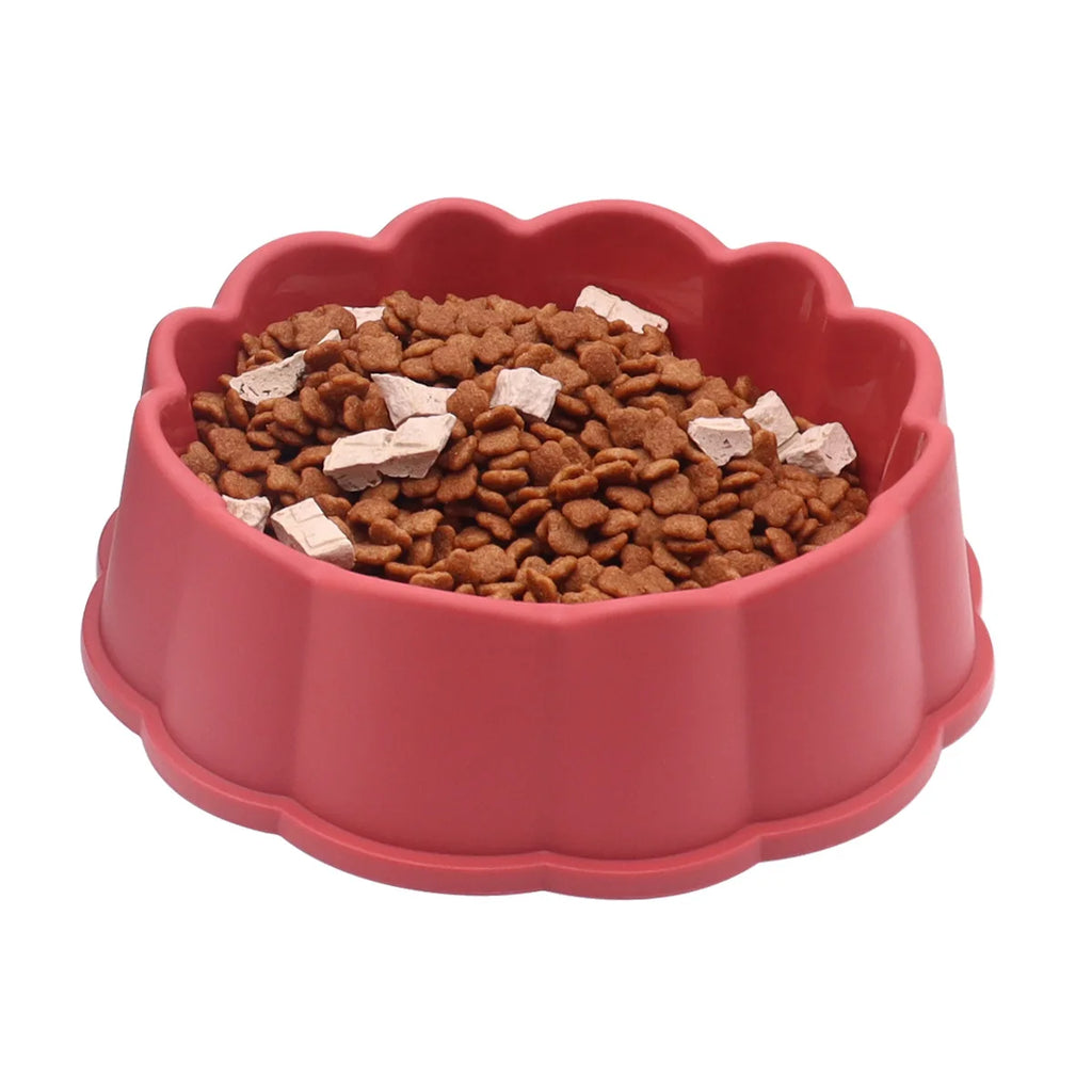 Dog Bowl Food Water Feeder Non-Slip Pet Feeding Dish Durable Puppy Cat Eating Drinking Bowl Pet Supplies for Small Medium Dogs